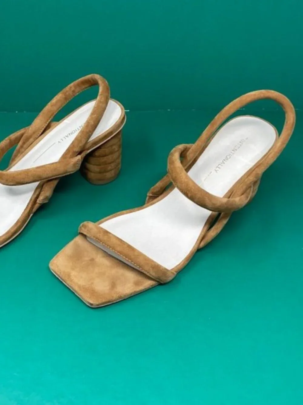 INTENTIONALLY BLANK | KIFTON SANDAL in Chestnut